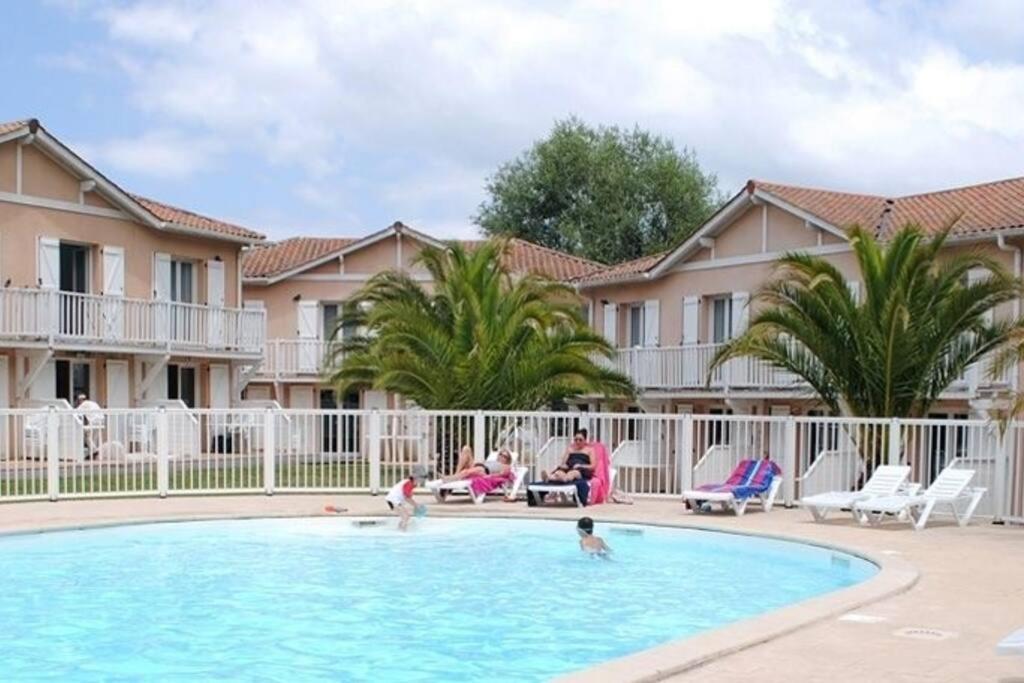 T3 En Duplex Avec Grande Piscine Διαμέρισμα Ανγκλέ Εξωτερικό φωτογραφία