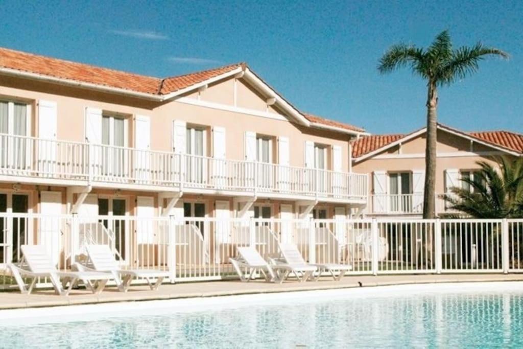 T3 En Duplex Avec Grande Piscine Διαμέρισμα Ανγκλέ Εξωτερικό φωτογραφία